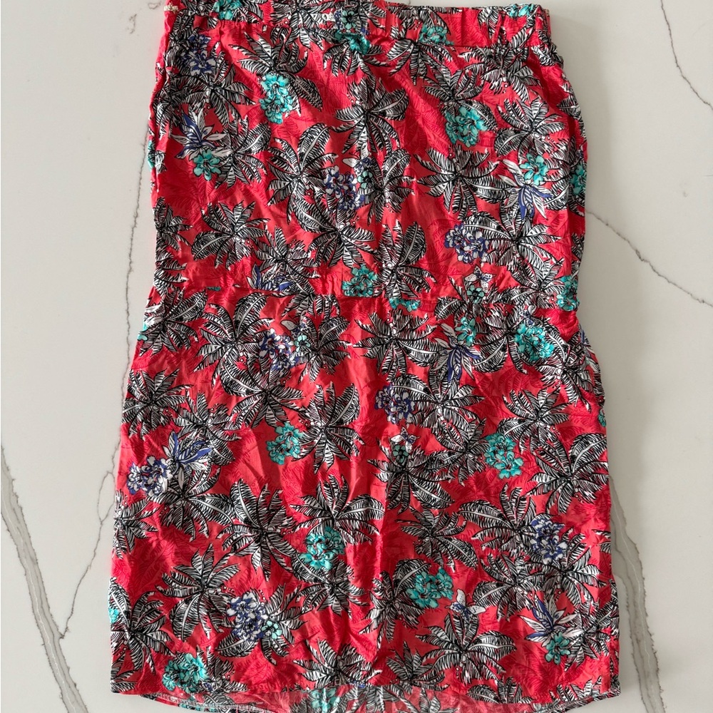 Nina Kaufman Floral Strapless Dress - Picture 4 of 4